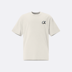 OVERSIZE ALPHA EMBROIDERY T-SHIRT