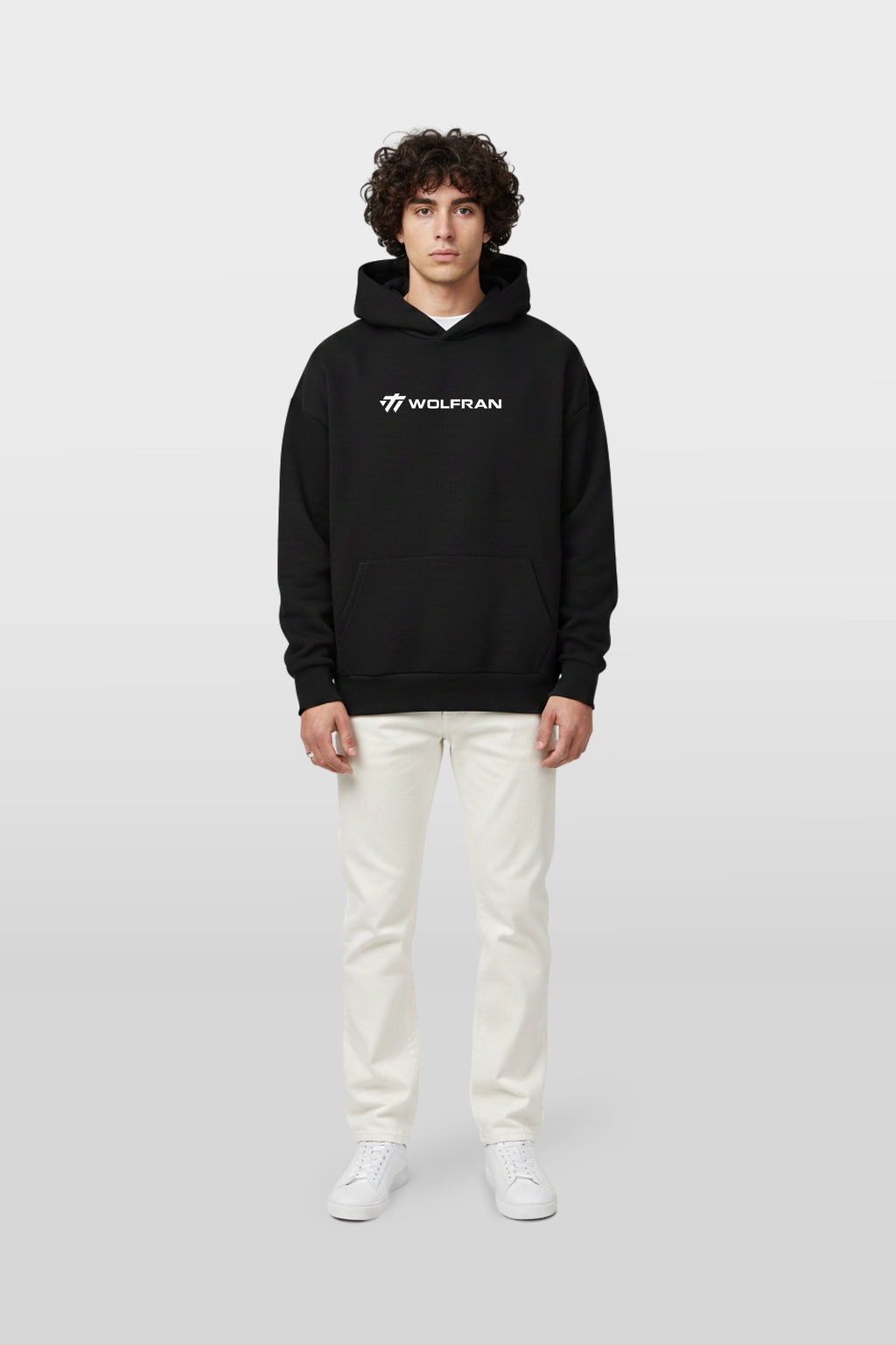 BLACK EMBLEM HOODIE