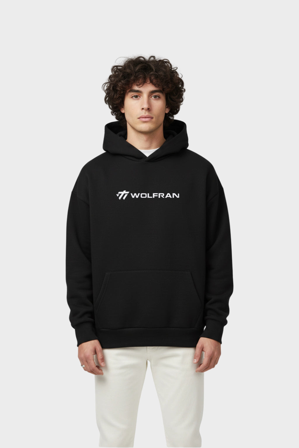 BLACK EMBLEM HOODIE