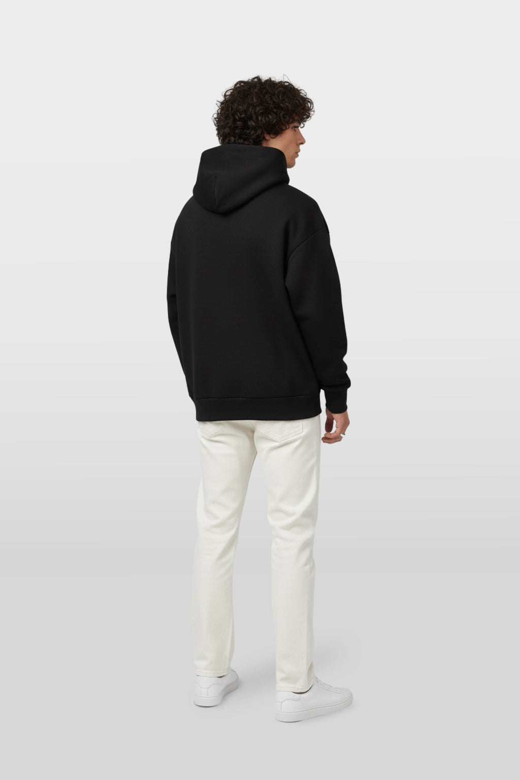 BLACK EMBLEM HOODIE