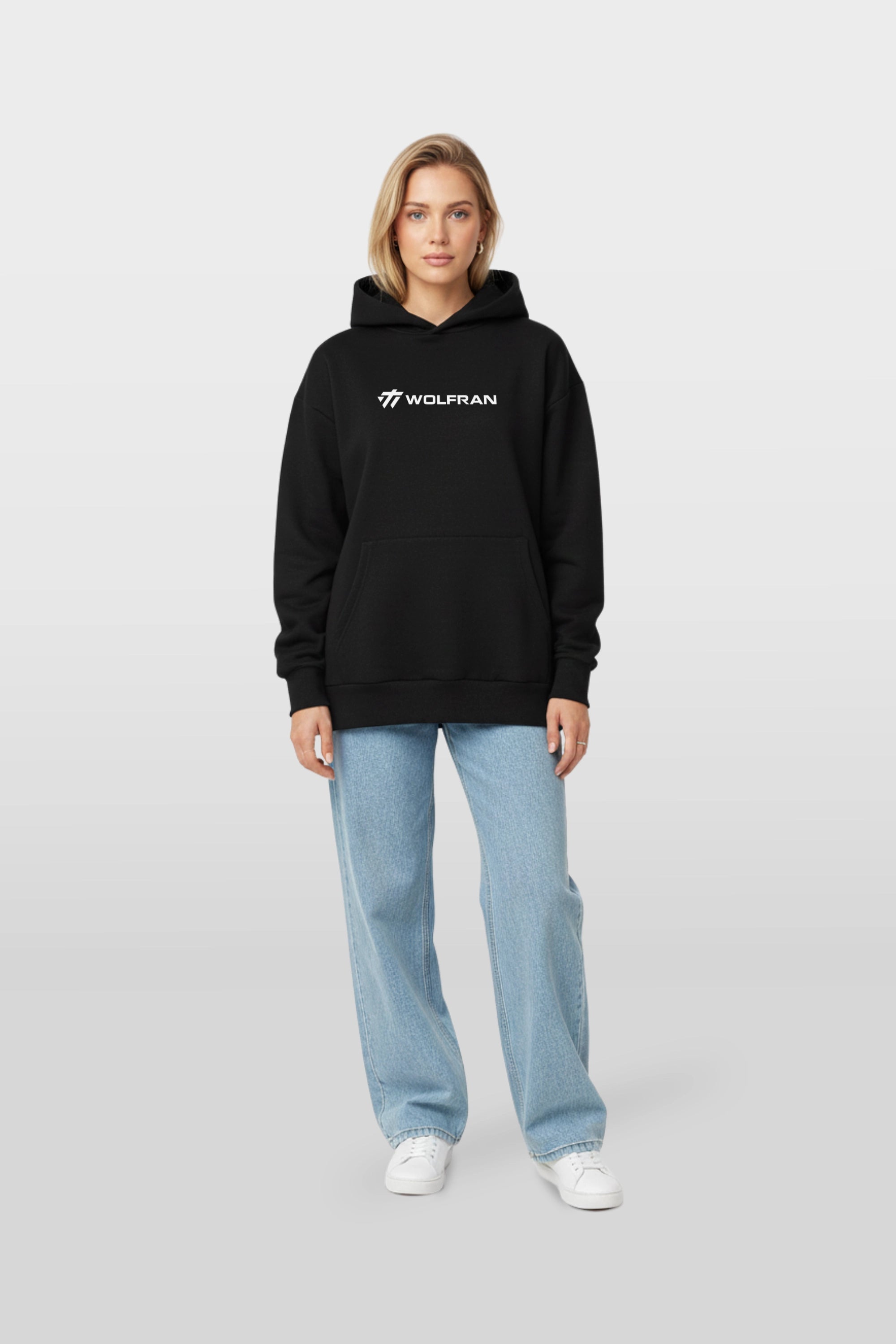 BLACK EMBLEM HOODIE