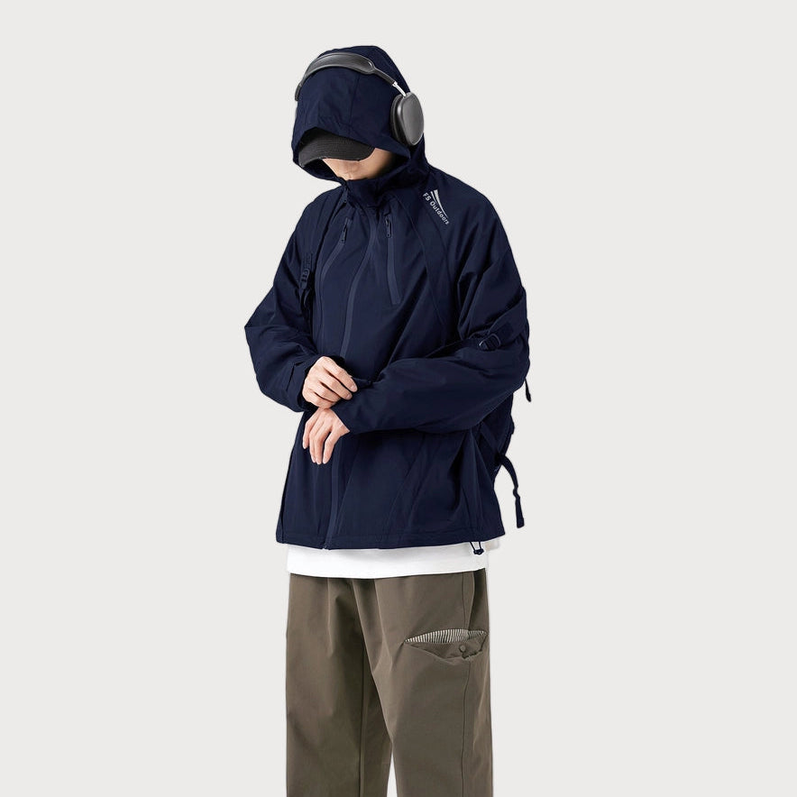 CHAQUETA CORTAVIENTOS NAVY BLUE