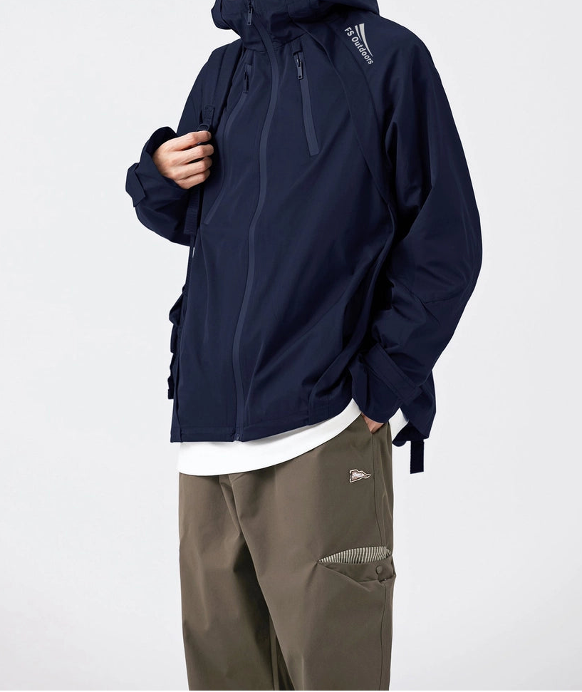 CHAQUETA CORTAVIENTOS NAVY BLUE