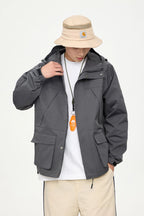 CHAQUETA IMPERMEABLE GRAY