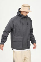 CHAQUETA IMPERMEABLE GRAY