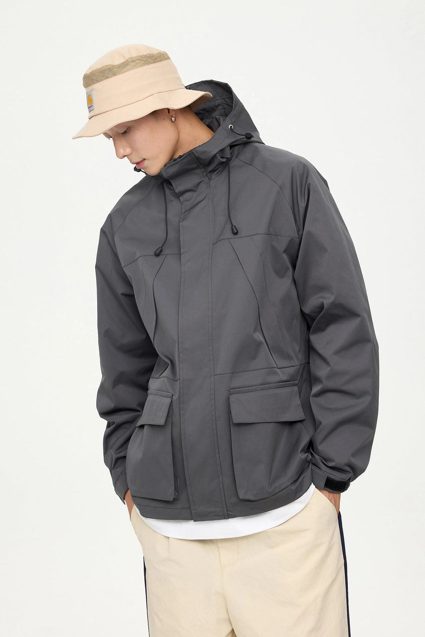CHAQUETA IMPERMEABLE GRAY