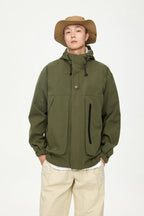 CHAQUETA IMPERMEABLE OLIVE