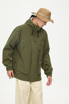 CHAQUETA IMPERMEABLE OLIVE