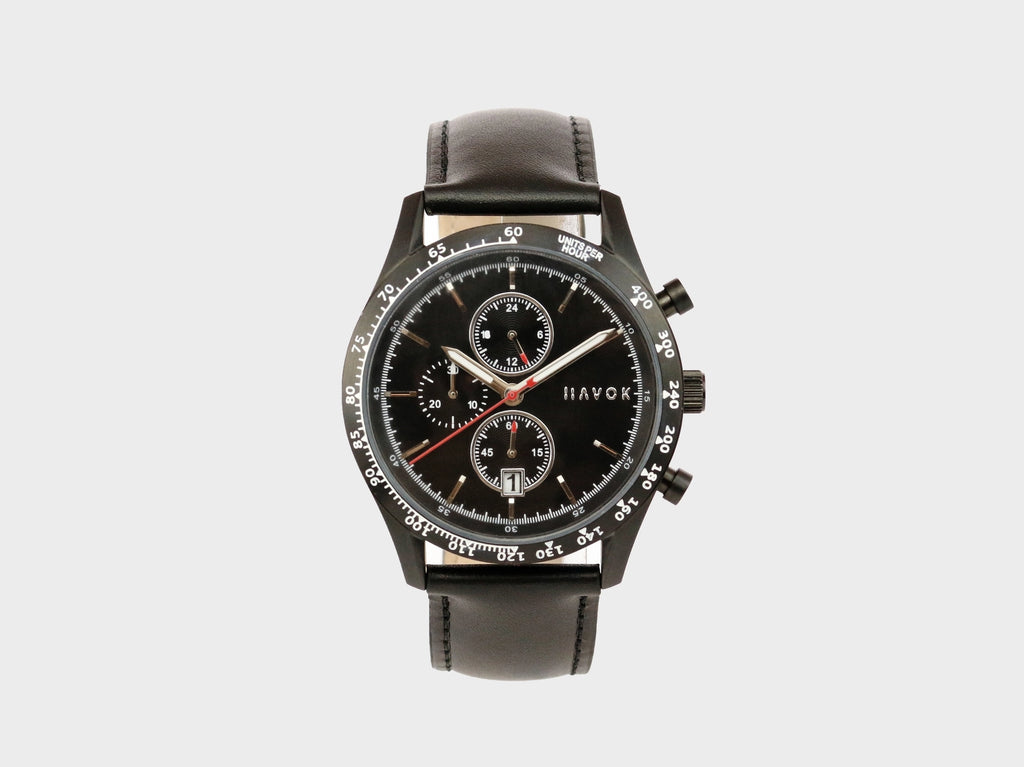 RELOJ RACER DIAMOND BLACK 42 mm