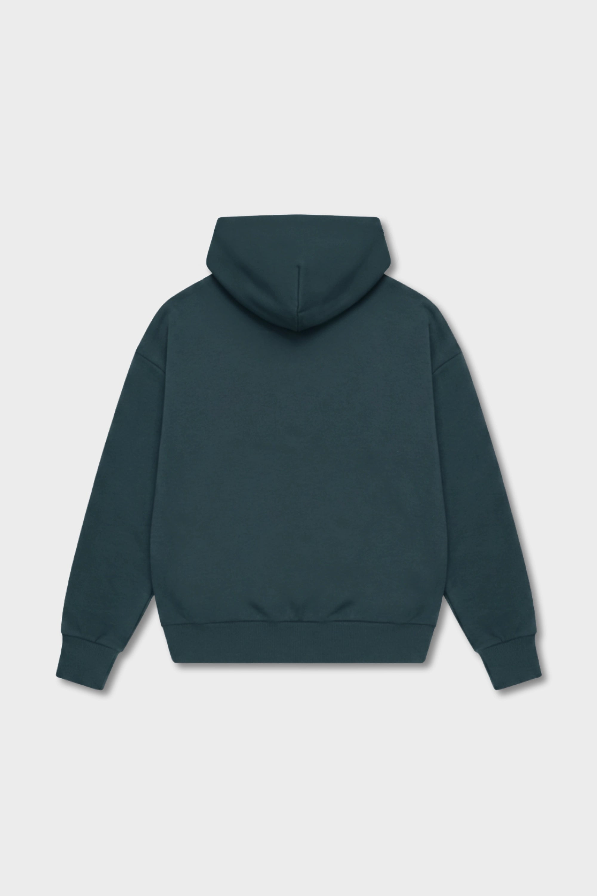 TEAL EMBLEM HOODIE