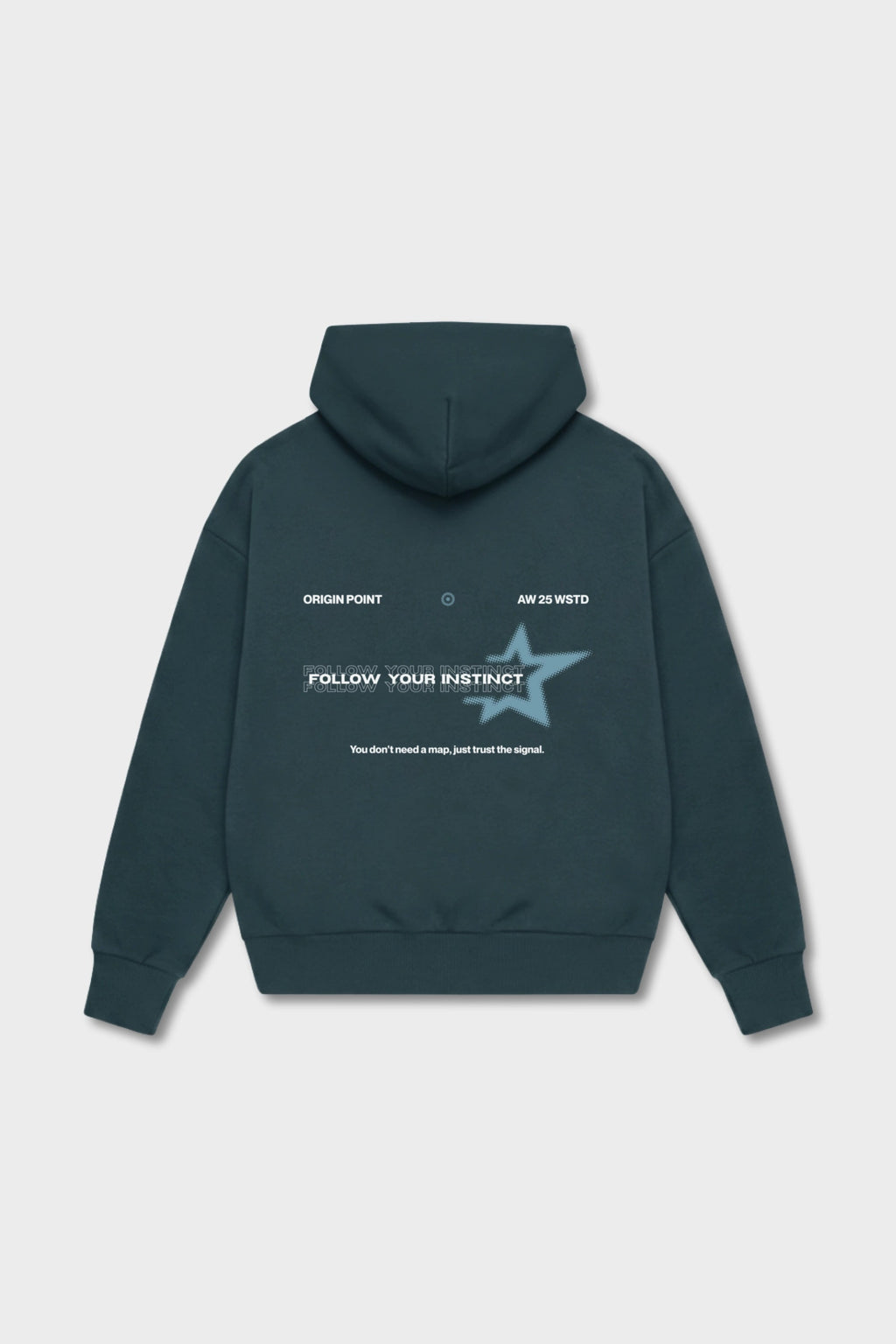 TEAL INSTINCT HOODIE