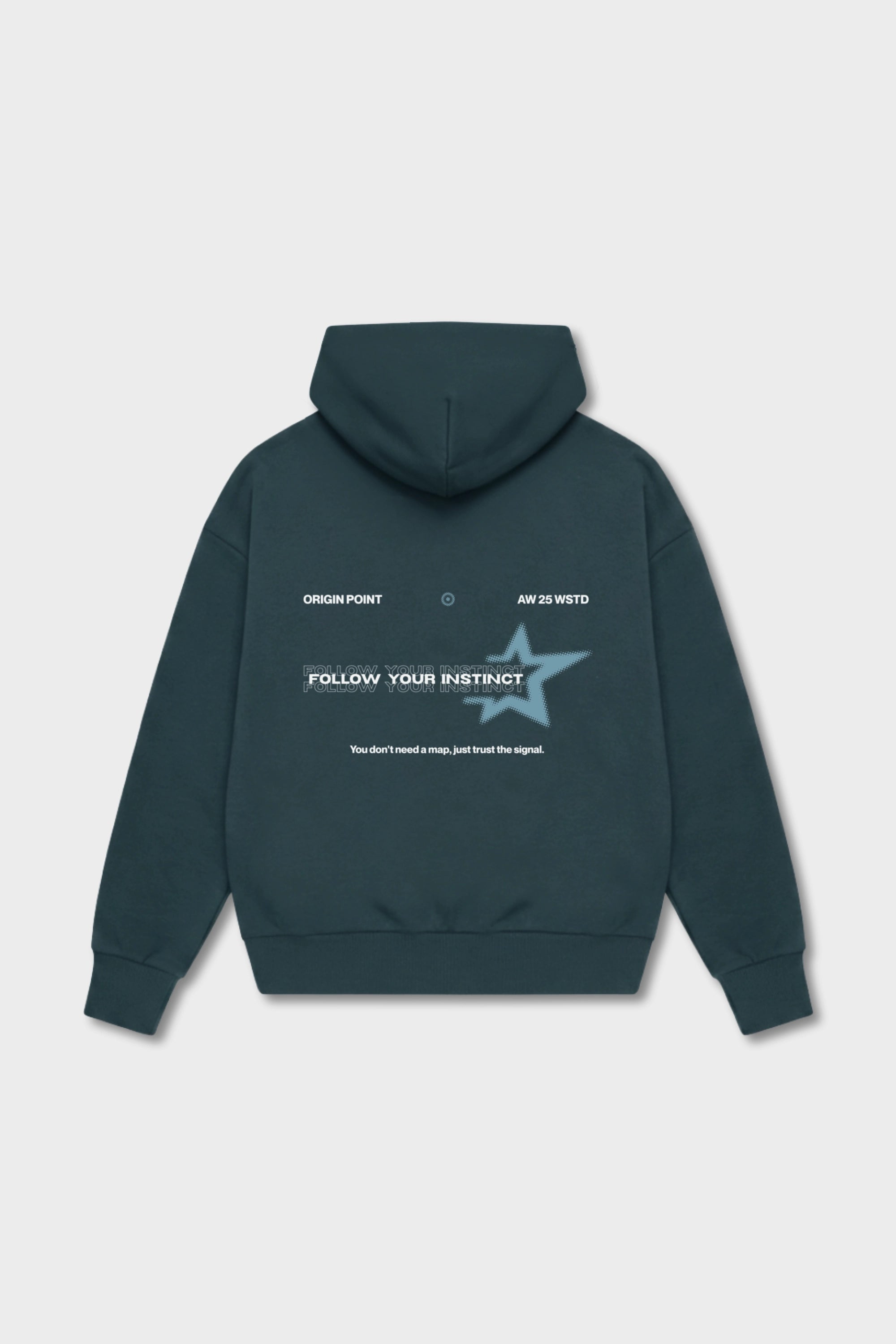 TEAL INSTINCT HOODIE