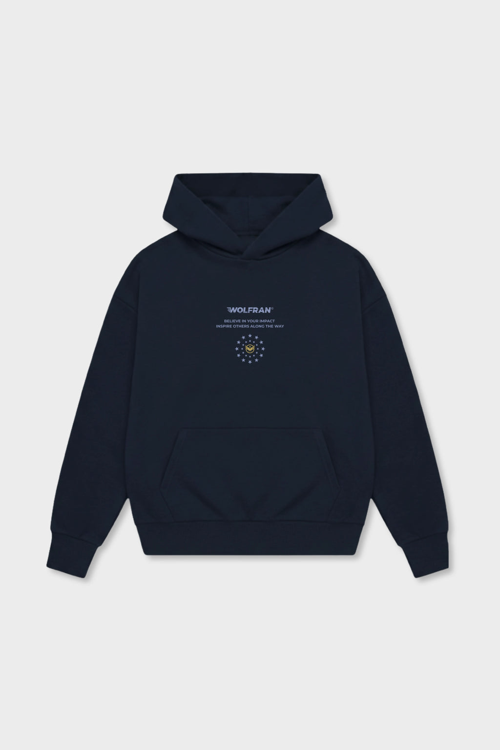 NAVY CLUB HOODIE