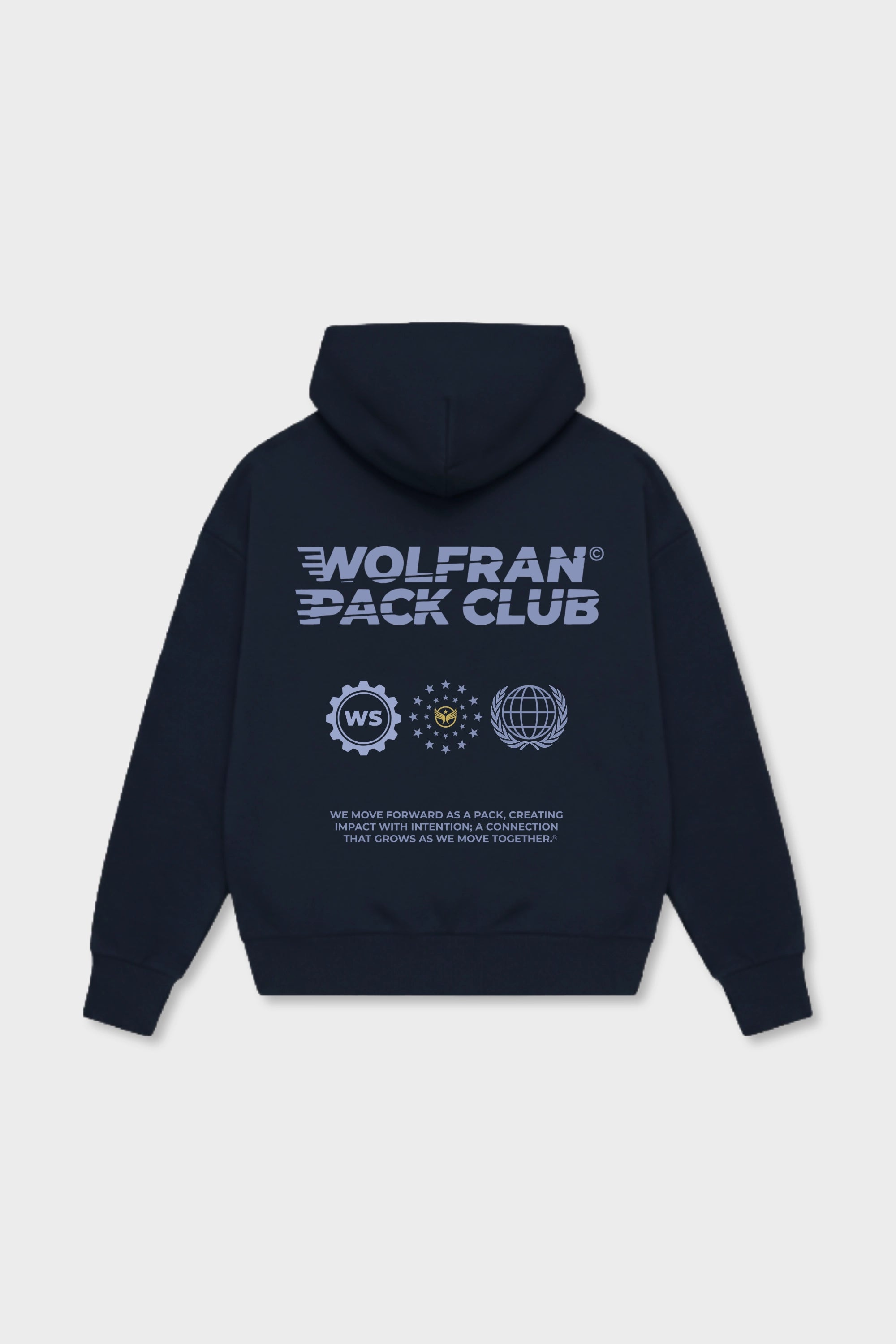 NAVY CLUB HOODIE