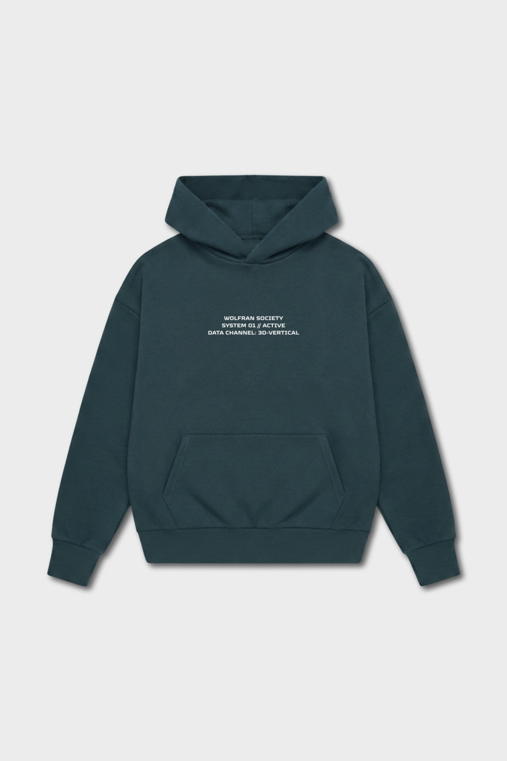 TEAL SYSTEM HOODIE