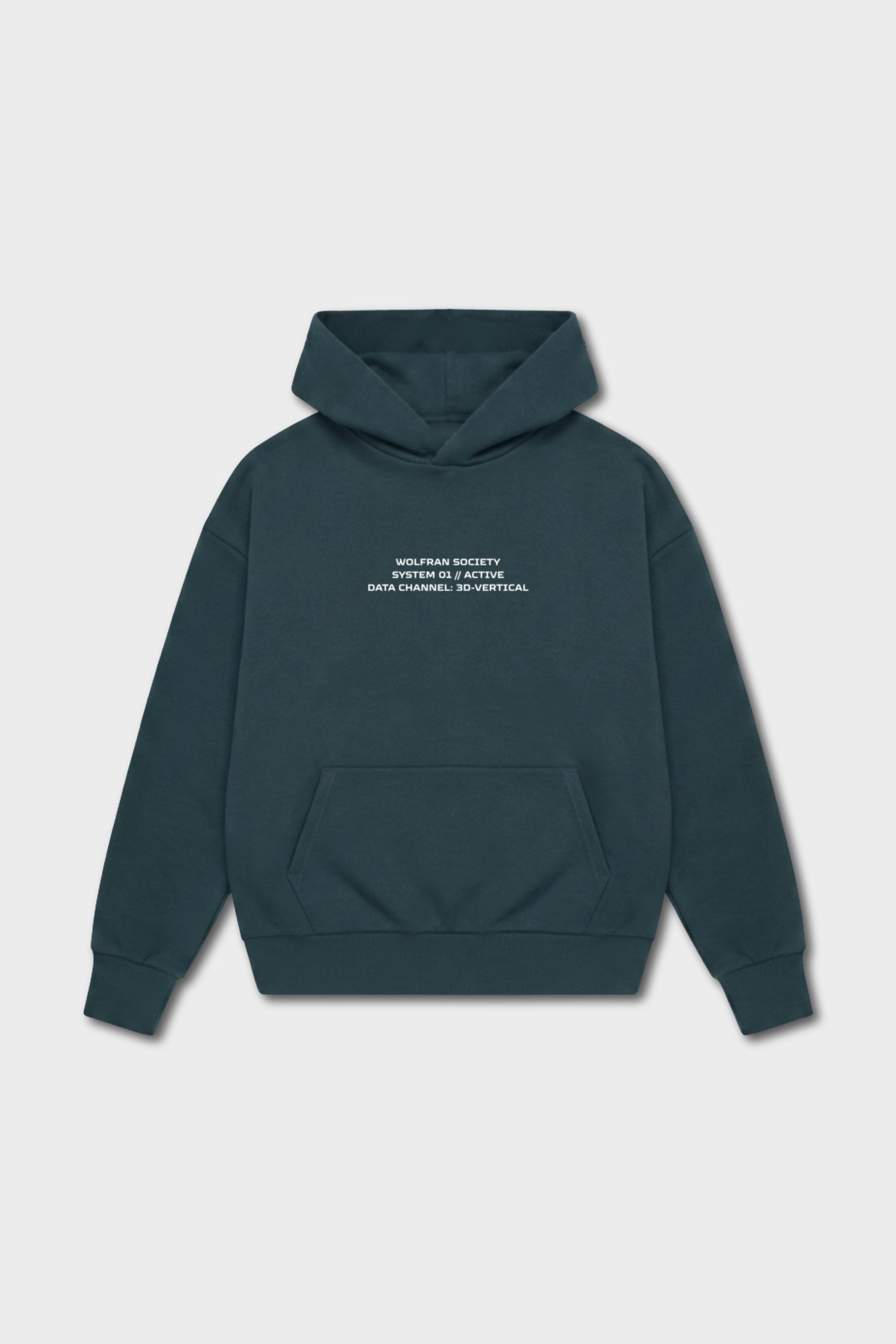 TEAL SYSTEM HOODIE