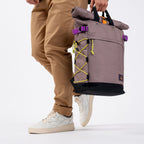 MOCHILLA ENROLLABLE DE POLIÉSTER 100% RECICLADO 30L