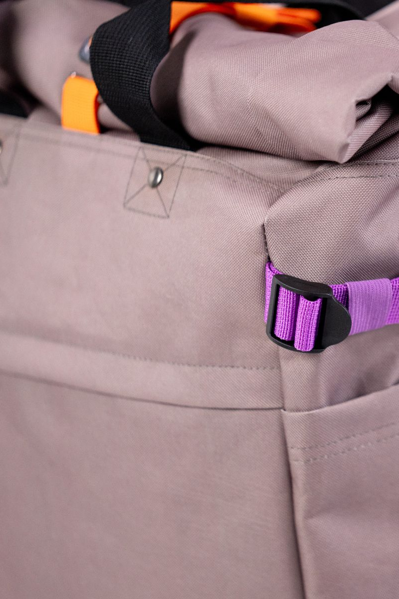 Mochila enrollable - Taupe