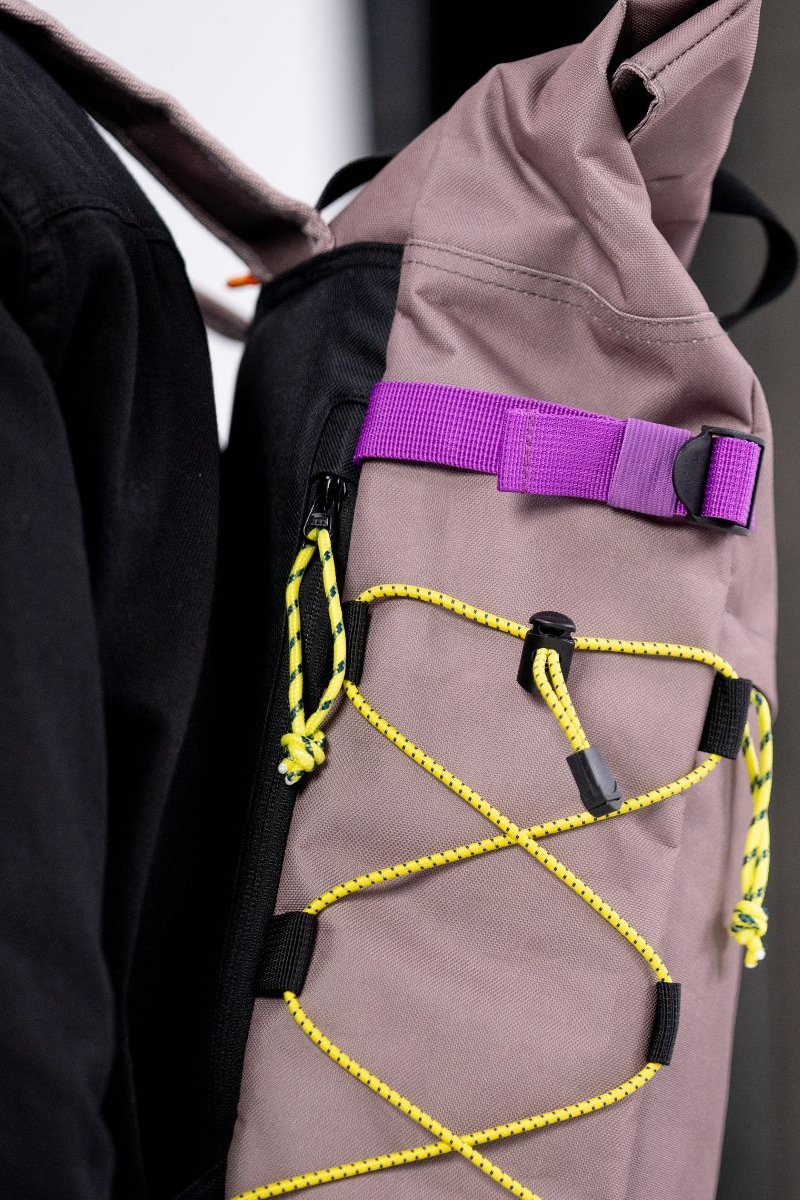 Mochila enrollable - Taupe