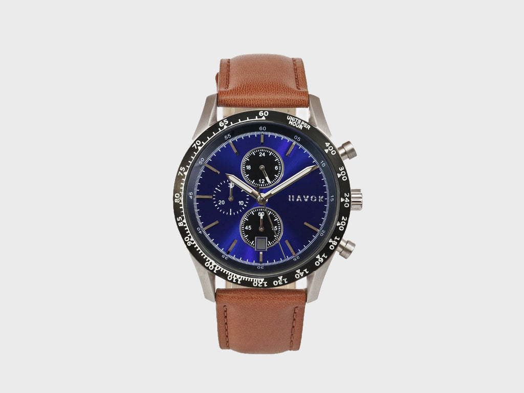 RELOJ RACER AZUL ZAFIRO 42 mm