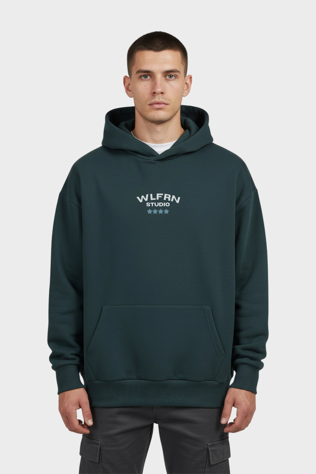 TEAL INSTINCT HOODIE