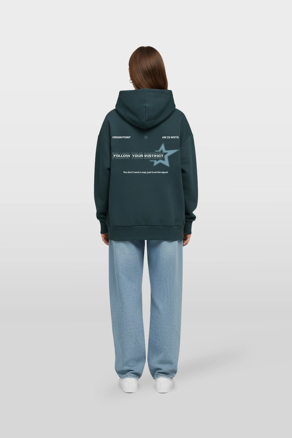 TEAL INSTINCT HOODIE