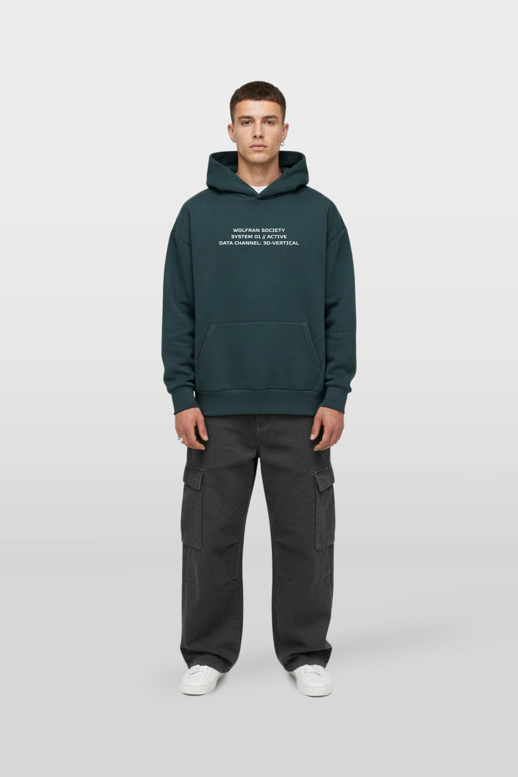 TEAL SYSTEM HOODIE