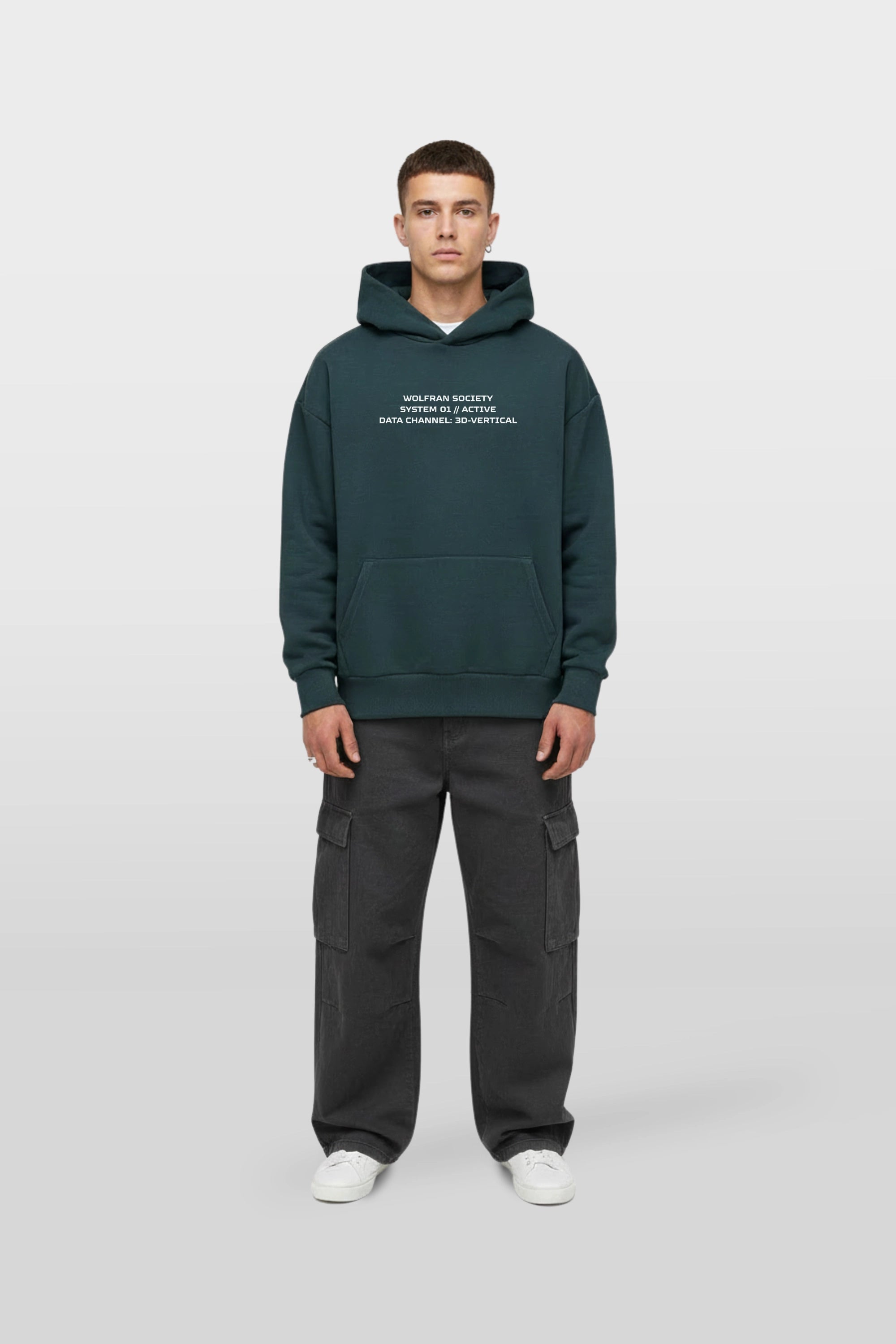 TEAL SYSTEM HOODIE