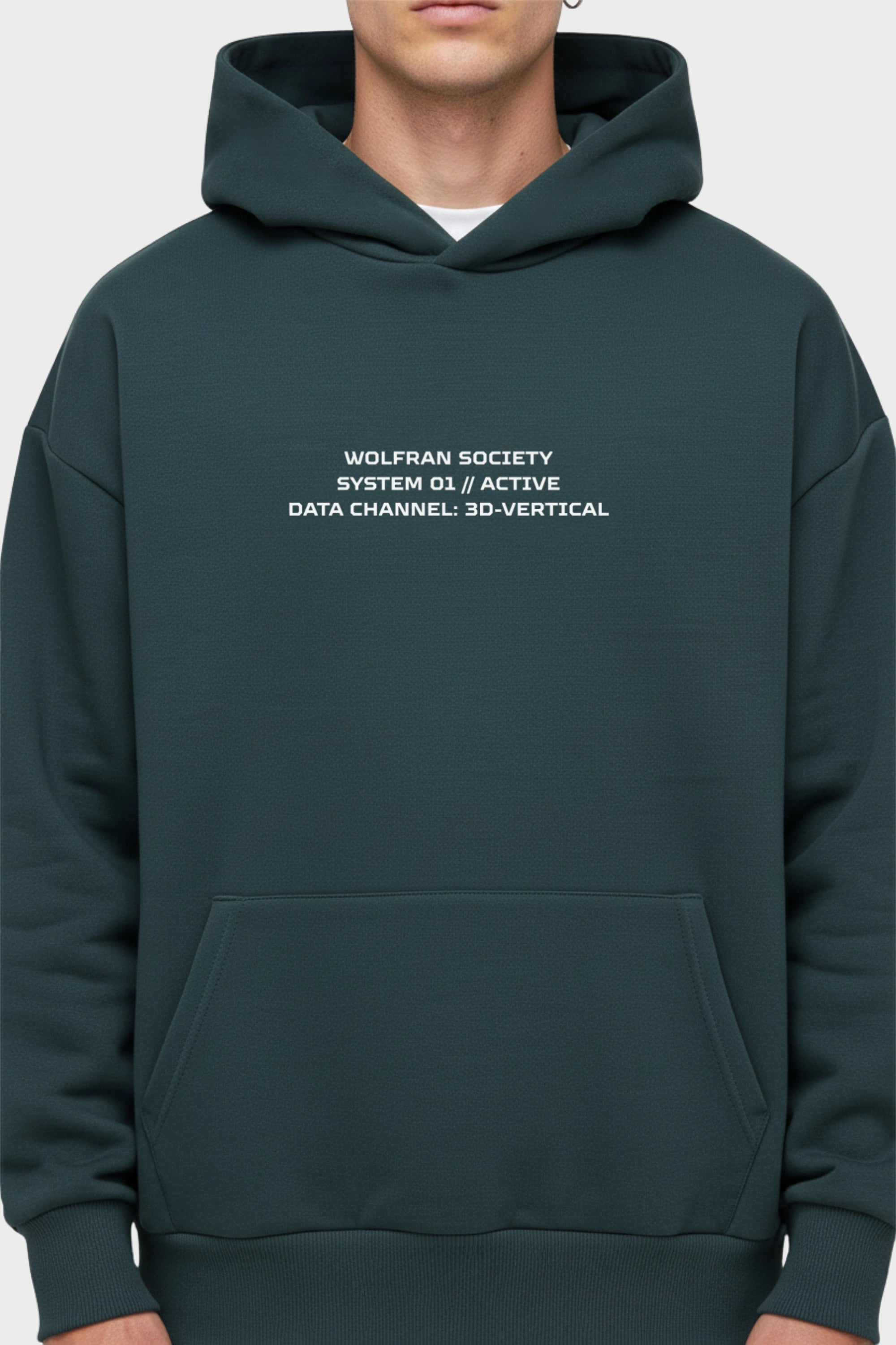 TEAL SYSTEM HOODIE