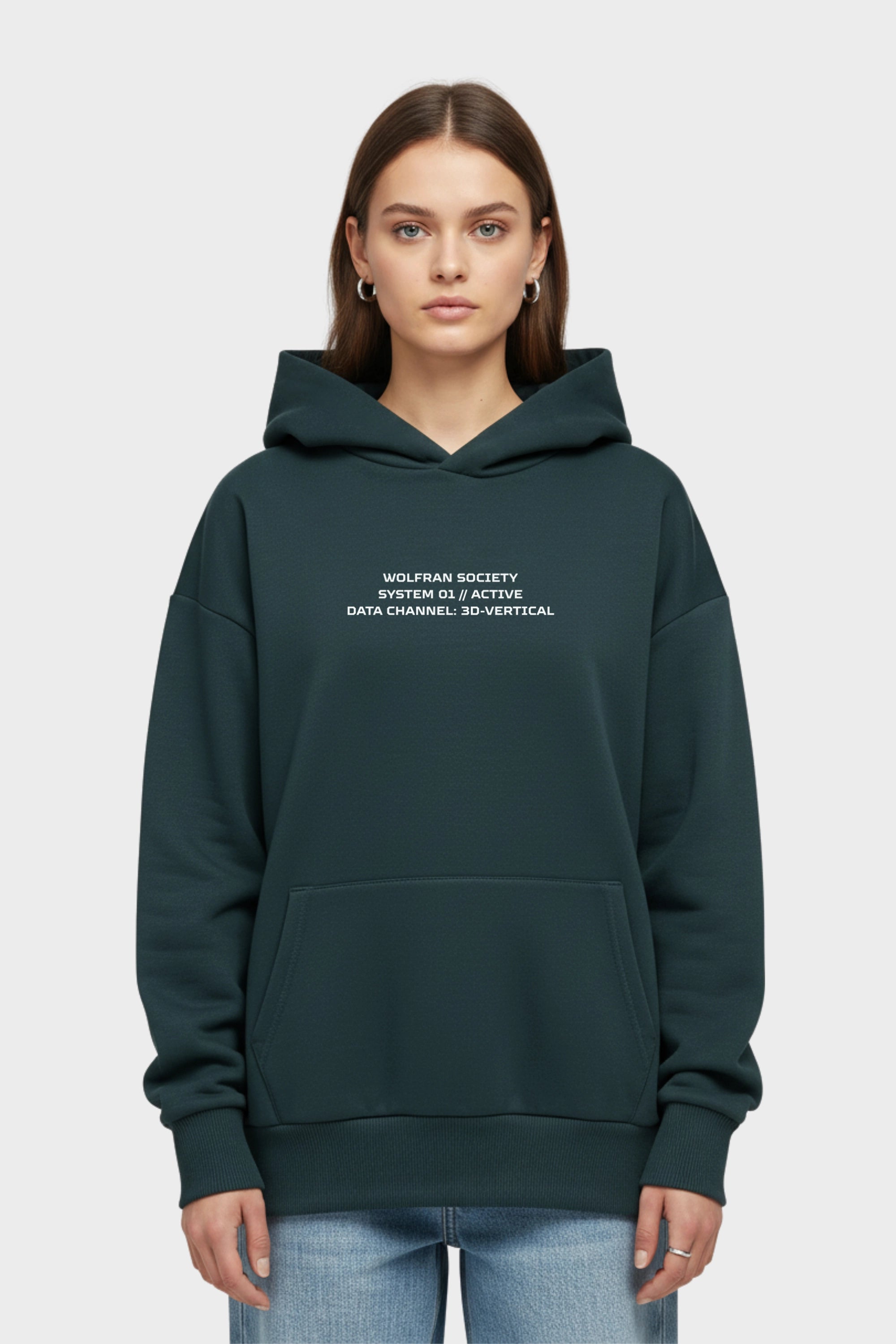 TEAL SYSTEM HOODIE