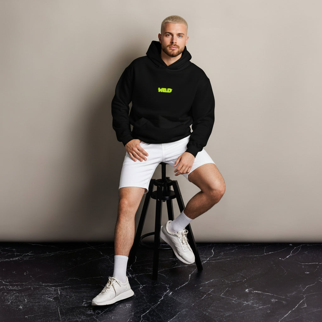 SUDADERA CON CAPUCHA OVERSIZE WILD