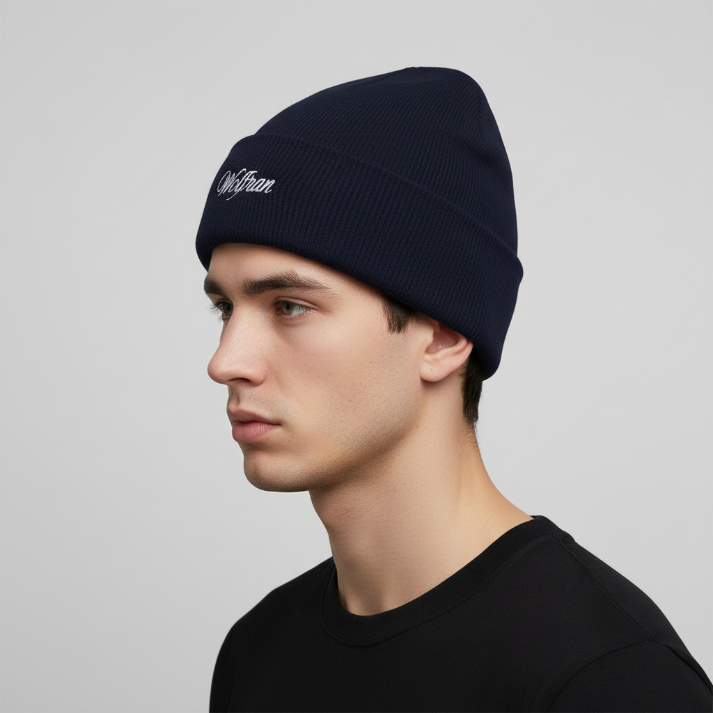 Gorro Wolfran vista de perfil