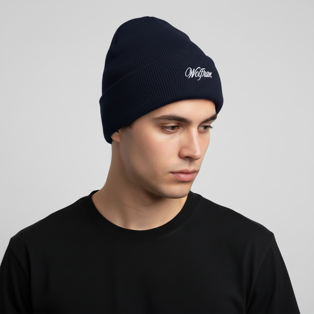 Gorro Wolfran vista inclinada