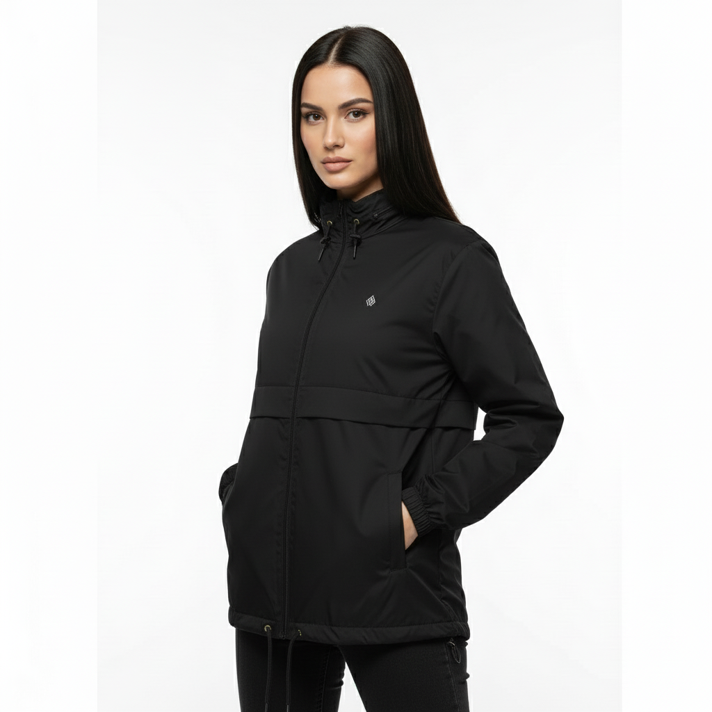 Modelo femenino - Ángulo tres cuartos