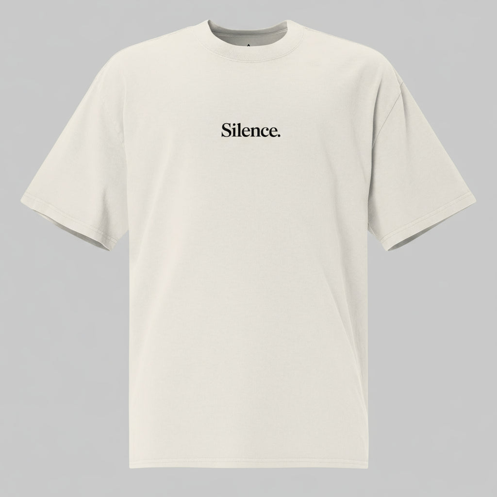CAMISETA OVERSIZE SILENCE