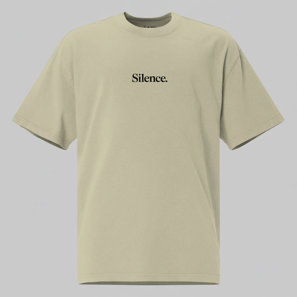 CAMISETA OVERSIZE SILENCE