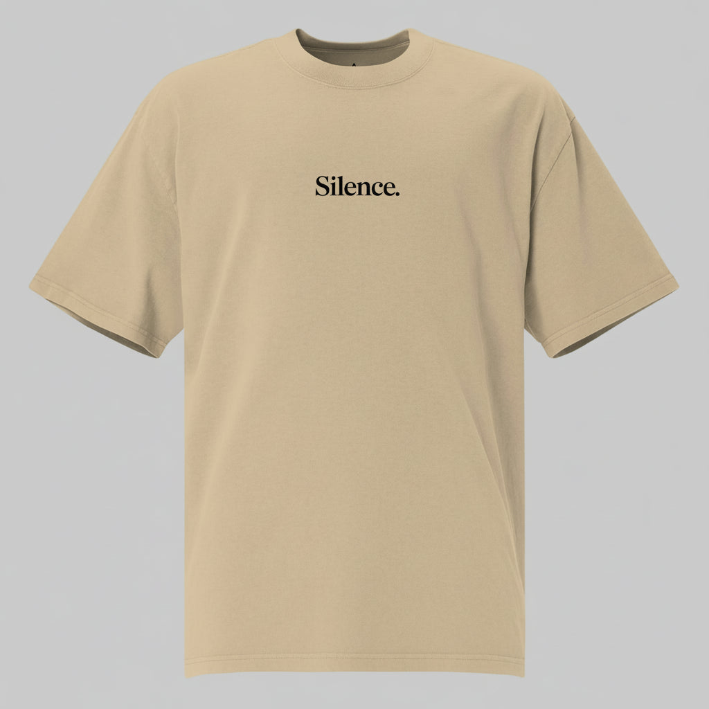 CAMISETA OVERSIZE SILENCE