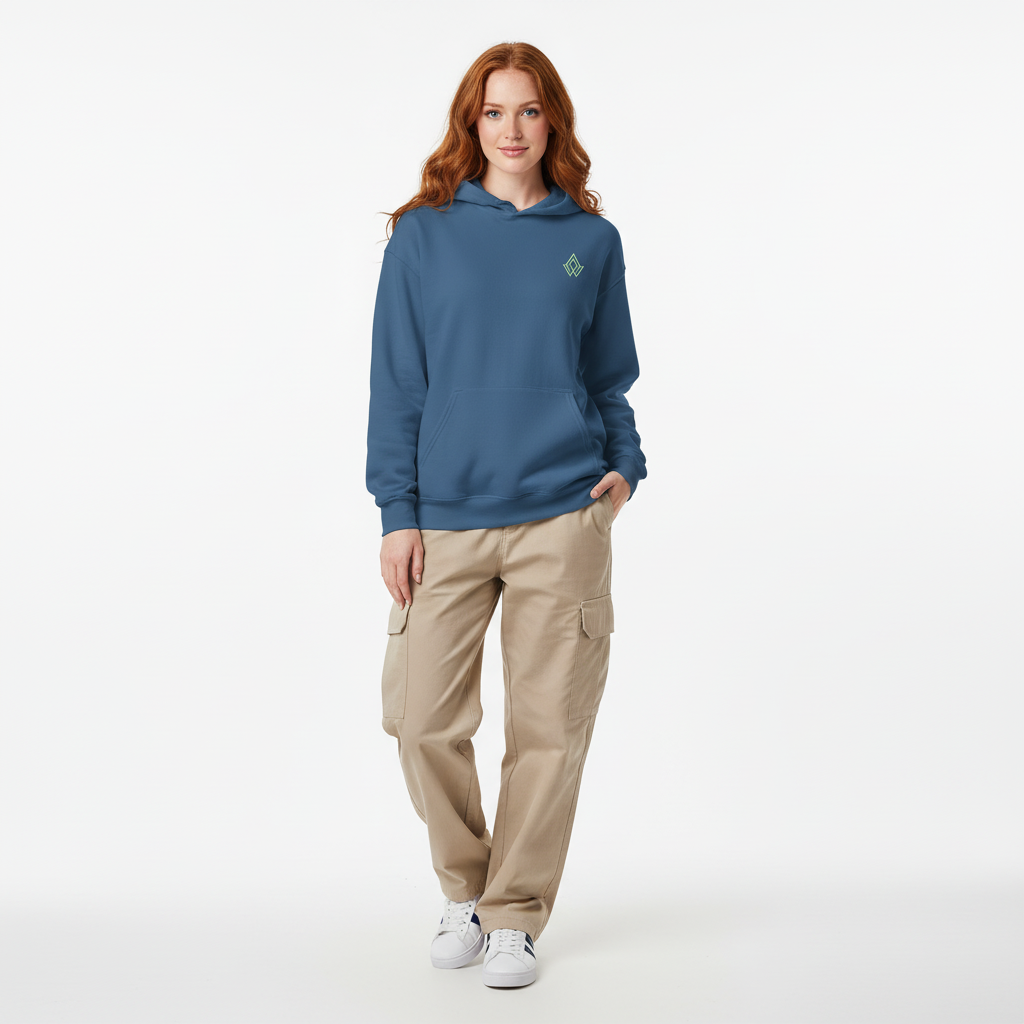 SUDADERA CON CAPUCHA COMMUNITY BLUE