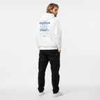 SUDADERA CON CAPUCHA COMMUNITY WHITE