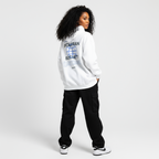 SUDADERA CON CAPUCHA COMMUNITY WHITE