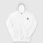 SUDADERA CON CAPUCHA COMMUNITY WHITE